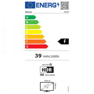 Hisense TV | 40A4S | 40 | Smart TV | VIDAA Smart OS | FHD | Black Hisense TV | 40A4S | 40 | Smart TV | VIDAA Smart OS | FHD | Black