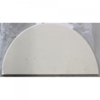 SALE OUT. TunaBone | Half moon pizza stone, 190 mm for Kamado 23/24inch | CHIPPED CORNER SALE OUT. TunaBone | Half moon pizza stone, 190 mm for Kamado 23/24inch | CHIPPED CORNER