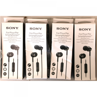 SALE OUT. Sony MDR-EX110APB In-ear Headphones EX series, Black | SALE OUT. | Sony MDR-EX110AP | In-ear | Black | DAMAGED PACKAGI