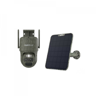 Reolink | TrackMix Series G770 Camouflage with Solar Panel 2 4G LTE Dual-Lens Battery Security Camera | PTZ | 4 MP | 2.8mm/F1.6 Reolink | TrackMix Series G770 Camouflage with Solar Panel 2 4G LTE Dual-Lens Battery Security Camera | PTZ | 4 MP | 2.8mm/F1.6