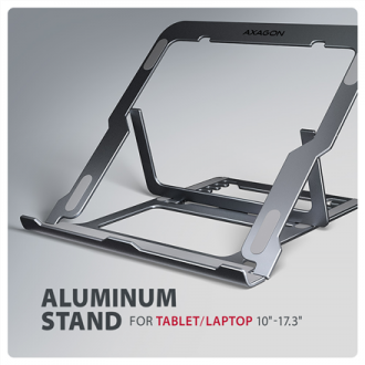 AXAGON STND-LAG stand for laptops and tablets | Adjustable Height, Angle | 10-17.3 AXAGON STND-LAG stand for laptops and tablets | Adjustable Height, Angle | 10-17.3