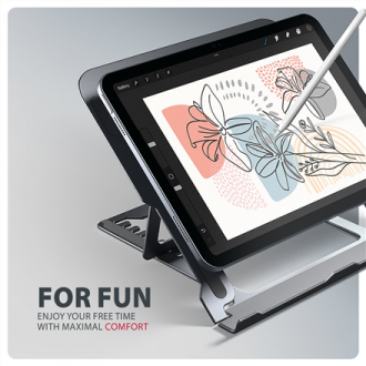 AXAGON STND-LAG stand for laptops and tablets | Adjustable Height, Angle | 10-17.3 AXAGON STND-LAG stand for laptops and tablets | Adjustable Height, Angle | 10-17.3