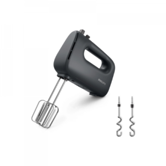 Philips Hand mixer | HR3739/00 5000 Series | Hand Mixer | 400 W | Number of speeds 5 | Turbo mode | Black Philips Hand mixer | HR3739/00 5000 Series | Hand Mixer | 400 W | Number of speeds 5 | Turbo mode | Black