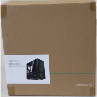 SALE OUT. Deepcool CH560 Digital MID TOWER CASE | Deepcool MID TOWER CASE | CH560 Digital | Side window | Black | Mid-Tower | DA SALE OUT. Deepcool CH560 Digital MID TOWER CASE | Deepcool MID TOWER CASE | CH560 Digital | Side window | Black | Mid-Tower | DA
