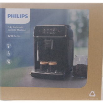 SALE OUT. Philips EP2224/10 Espresso Coffee maker, Fully automatic, 15 bar, Classic milk frother, Water tank 1.8 L, Black | Phil