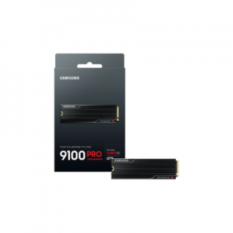 Samsung 9100 PRO | 4000 GB | SSD form factor M.2 2280 | Solid-state drive interface PCIe 5.0x4 | Read speed 14800 MB/s | Write s