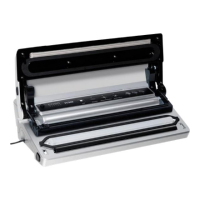 Caso | Bar Vacuum sealer | VC200 | Power 120 W | Temperature control | Silver 
