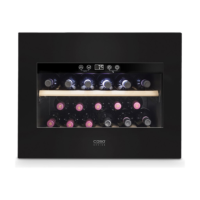 Caso | Wine Cooler | WineDeluxe E 18 | Energy efficiency class G | Built-in | Bottles capacity 18 bottles | Cooling type Compres