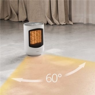 Duux Zone Personal Ceramic Heater | Ceramic Heater | 600/900/1500 W | White | IP21 Duux Zone Personal Ceramic Heater | Ceramic Heater | 600/900/1500 W | White | IP21