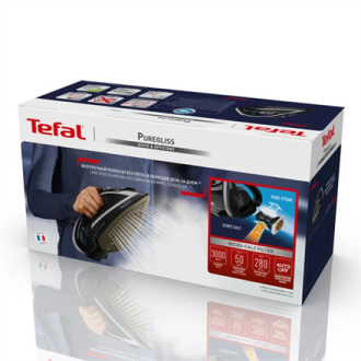 TEFAL | FV8062 Puregliss | Steam Iron | 3000 W | Water tank capacity 0.27 ml | Continuous steam 50 g/min | Steam boost performan