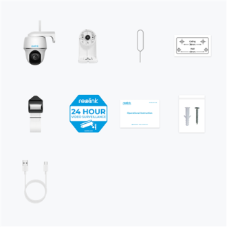 Reolink | Smart Pan and Tilt Wire-Free Camera | Argus Series B430 | PTZ | 5 MP | Fixed | H.265 | Micro SD, Max. 128 GB Reolink | Smart Pan and Tilt Wire-Free Camera | Argus Series B430 | PTZ | 5 MP | Fixed | H.265 | Micro SD, Max. 128 GB