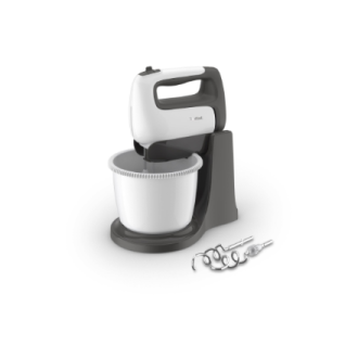 TEFAL | HT464138 Prep'Mix+ | Hand Mixer | 500 W | Number of speeds 5 | Turbo mode | White/Grey TEFAL | HT464138 Prep'Mix+ | Hand Mixer | 500 W | Number of speeds 5 | Turbo mode | White/Grey