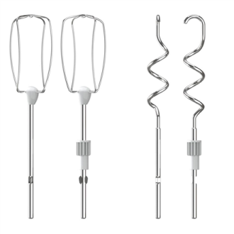 TEFAL | HT464138 Prep'Mix+ | Hand Mixer | 500 W | Number of speeds 5 | Turbo mode | White/Grey TEFAL | HT464138 Prep'Mix+ | Hand Mixer | 500 W | Number of speeds 5 | Turbo mode | White/Grey