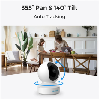 Reolink | E Series E330 | PTZ | 5 MP | 4mm/F1.6 | Micro SD, Max. 512 GB Reolink | E Series E330 | PTZ | 5 MP | 4mm/F1.6 | Micro SD, Max. 512 GB