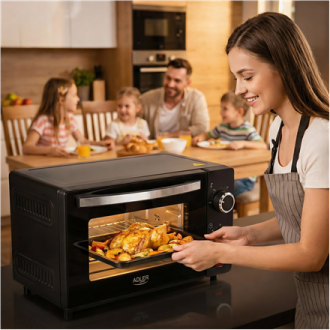 Adler Electric oven | AD 6032 | 9 L | 650 W | Black Adler Electric oven | AD 6032 | 9 L | 650 W | Black