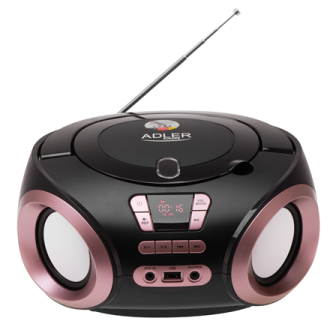 Adler | CD-MP3 Boombox | AD 1181 | Speakers | USB connectivity | FM Adler | CD-MP3 Boombox | AD 1181 | Speakers | USB connectivity | FM