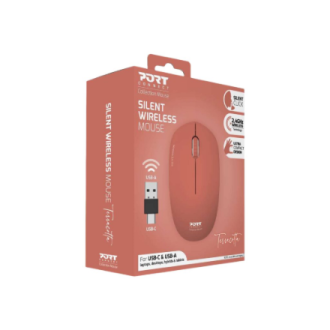 PORT CONNECT Mouse | Collection II | Wireless | 2.4 GHz | Orange