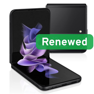 Samsung Renewed Grade C | Galaxy Z Flip 3 | Phantom Black | 6.7 Samsung Renewed Grade C | Galaxy Z Flip 3 | Phantom Black | 6.7
