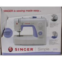 SALE OUT. Singer | Sewing Machine | Simple 3232 | Number of stitches 32 | Number of buttonholes 1 | White | DAMAGED PACKAGING SALE OUT. Singer | Sewing Machine | Simple 3232 | Number of stitches 32 | Number of buttonholes 1 | White | DAMAGED PACKAGING