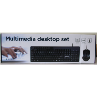 SALE OUT. Gembird KBS-UM-04 Multimedia desktop set, black, US-Layout | SALE OUT. | Gembird | Multimedia desktop set | KBS-UM-04 