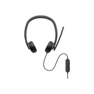 Dell | Headset | WH3024 | Built-in microphone | USB-C, USB-A | Black Dell | Headset | WH3024 | Built-in microphone | USB-C, USB-A | Black