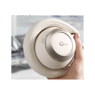 Anker Soundcore | Foldable Headphones | Space One Pro | Bluetooth | Over-ear | Microphone | Cream White | Wireless Anker Soundcore | Foldable Headphones | Space One Pro | Bluetooth | Over-ear | Microphone | Cream White | Wireless