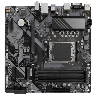 Gigabyte A620M DS3H | Processor family AMD | Processor socket AM5 | DDR5 | Supported hard disk drive interfaces M.2, SATA | Numb Gigabyte A620M DS3H | Processor family AMD | Processor socket AM5 | DDR5 | Supported hard disk drive interfaces M.2, SATA | Numb