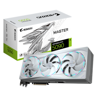 Gigabyte AORUS GeForce RTX 5090 MASTER ICE 32G | NVIDIA | 32 GB | GeForce RTX 5090 | GDDR7 | HDMI ports quantity 1 | PCI-E 5.0 Gigabyte AORUS GeForce RTX 5090 MASTER ICE 32G | NVIDIA | 32 GB | GeForce RTX 5090 | GDDR7 | HDMI ports quantity 1 | PCI-E 5.0