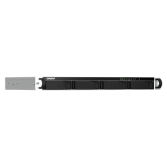 QNAP 1U Short Depth Rackmount 2.5GbE NAS | TS-464eU-8G | Intel Celeron | N5095 | 8 GB | DDR4 QNAP 1U Short Depth Rackmount 2.5GbE NAS | TS-464eU-8G | Intel Celeron | N5095 | 8 GB | DDR4