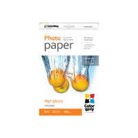 ColorWay Photo Paper, 20 sheets | High Glossy | 180 g/m | A3+ ColorWay Photo Paper, 20 sheets | High Glossy | 180 g/m | A3+