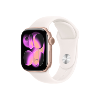 Apple Watch Series 11 GPS + Cellular 42mm Rose Gold Aluminium Case with Light Blush Sport Band - S/M | Apple Apple Watch Series 11 GPS + Cellular 42mm Rose Gold Aluminium Case with Light Blush Sport Band - S/M | Apple