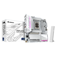 Gigabyte B860M AORUS ELITE WIFI6E ICE | Processor family Intel | Processor socket LGA1851 | DDR5 | Supported hard disk drive int Gigabyte B860M AORUS ELITE WIFI6E ICE | Processor family Intel | Processor socket LGA1851 | DDR5 | Supported hard disk drive int