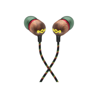 Marley Wired Earbuds | Smile Jamaica | Built-in microphone | USB Type-C | Rasta Marley Wired Earbuds | Smile Jamaica | Built-in microphone | USB Type-C | Rasta