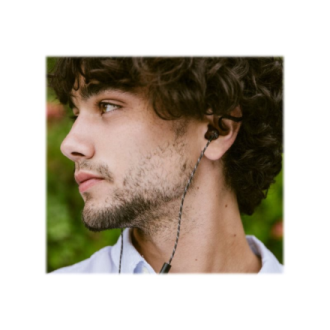 Marley Wired Earbuds | Smile Jamaica | Built-in microphone | USB Type-C | Signature Black Marley Wired Earbuds | Smile Jamaica | Built-in microphone | USB Type-C | Signature Black