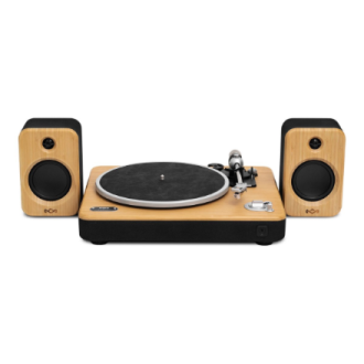Marley Turntable With Speakers | Stir It Up Wireless 2+ | Bluetooth In/Out Marley Turntable With Speakers | Stir It Up Wireless 2+ | Bluetooth In/Out