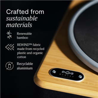 Marley Turntable | Stir It Up Wireless 2 | Bluetooth Out Marley Turntable | Stir It Up Wireless 2 | Bluetooth Out