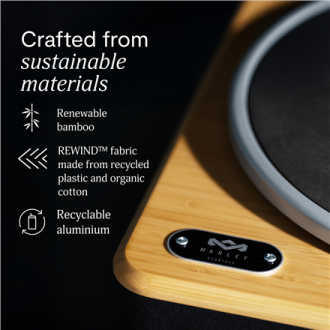 Marley Turntable With Speakers | Stir It Up Wireless 2+ | Bluetooth In/Out Marley Turntable With Speakers | Stir It Up Wireless 2+ | Bluetooth In/Out