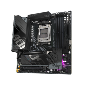 Gigabyte X870M AORUS ELITE WIFI7 | Processor family AMD | Processor socket AM5 | DDR5 | Supported hard disk drive interfaces SAT Gigabyte X870M AORUS ELITE WIFI7 | Processor family AMD | Processor socket AM5 | DDR5 | Supported hard disk drive interfaces SAT