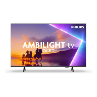 Philips 4K QLED Ambilight TV | 43PUS8450/12 | 43 | Smart TV | TITAN OS | UHD | Black Philips 4K QLED Ambilight TV | 43PUS8450/12 | 43 | Smart TV | TITAN OS | UHD | Black