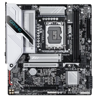 Gigabyte B860M GAMING WIFI6 | Processor family Intel | Processor socket LGA1851 | DDR5 | Supported hard disk drive interfaces M. Gigabyte B860M GAMING WIFI6 | Processor family Intel | Processor socket LGA1851 | DDR5 | Supported hard disk drive interfaces M.