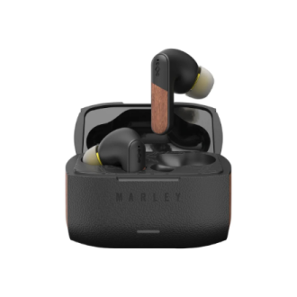 Marley Wireless Earbuds | Trenchtown | Built-in microphone | Bluetooth | ANC | Signature Black Marley Wireless Earbuds | Trenchtown | Built-in microphone | Bluetooth | ANC | Signature Black