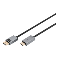 Digitus 4K DisplayPort Adapter Cable, DP - HDMI Type A | DB-340202-018-S | 1.8 m Digitus 4K DisplayPort Adapter Cable, DP - HDMI Type A | DB-340202-018-S | 1.8 m