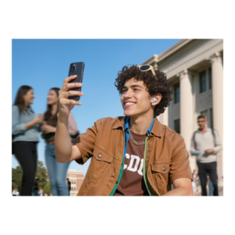 Anker Soundcore Earphones | R60i NC | Bluetooth | In-ear | Microphone | Blue | Noise canceling | Wireless Anker Soundcore Earphones | R60i NC | Bluetooth | In-ear | Microphone | Blue | Noise canceling | Wireless