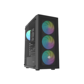Fury PC Case | SHOBO SH8F ARGB | Midi Tower | Black Fury PC Case | SHOBO SH8F ARGB | Midi Tower | Black