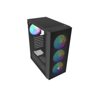 Fury PC Case | SHOBO SH8F ARGB | Midi Tower | Black Fury PC Case | SHOBO SH8F ARGB | Midi Tower | Black