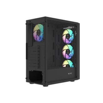 Fury PC Case | SHOBO SH8F ARGB | Midi Tower | Black Fury PC Case | SHOBO SH8F ARGB | Midi Tower | Black