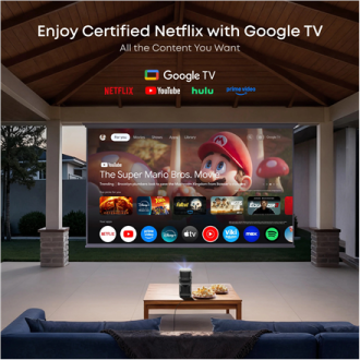 Anker Nebula Nebula P1 Portable Projector with Detachable Speakers | Full HD (1920x1080) | 650 ANSI lumens | Grey Anker Nebula Nebula P1 Portable Projector with Detachable Speakers | Full HD (1920x1080) | 650 ANSI lumens | Grey