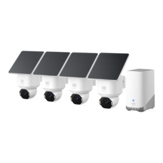 Anker Eufy SoloCam E42 4-Cam Kit (HomeBase 3) | 8 MP | F/1.6 | IP65 | Micro SD, Max. 128 GB Anker Eufy SoloCam E42 4-Cam Kit (HomeBase 3) | 8 MP | F/1.6 | IP65 | Micro SD, Max. 128 GB