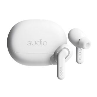 Sudio Earbuds | E4 Pro | Bluetooth | In-ear | Microphone | Cloud White | Noise canceling | Noise reduction | Wireless Sudio Earbuds | E4 Pro | Bluetooth | In-ear | Microphone | Cloud White | Noise canceling | Noise reduction | Wireless