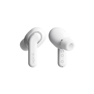Sudio Earbuds | E4 Pro | Bluetooth | In-ear | Microphone | Cloud White | Noise canceling | Noise reduction | Wireless Sudio Earbuds | E4 Pro | Bluetooth | In-ear | Microphone | Cloud White | Noise canceling | Noise reduction | Wireless